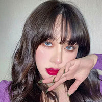 Kazzue Jewel Aquamarine (1 lens/pack)-Colored Contacts-UNIQSO UK