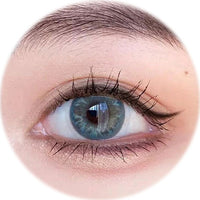 Kazzue Jewel Aquamarine (1 lens/pack)-Colored Contacts-UNIQSO UK