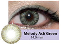 Kazzue Melody Ash Green (1 lens/pack)-Colored Contacts-UNIQSO UK