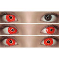 Kazzue Mini Sclera Toxic Red (1 lens/pack)-Mini Sclera Contacts-UNIQSO UK