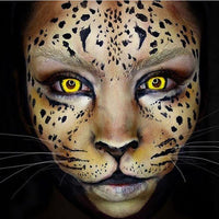 Kazzue Mini Sclera Wolfeye Yellow (1 lens/pack)-Mini Sclera Contacts-UNIQSO UK