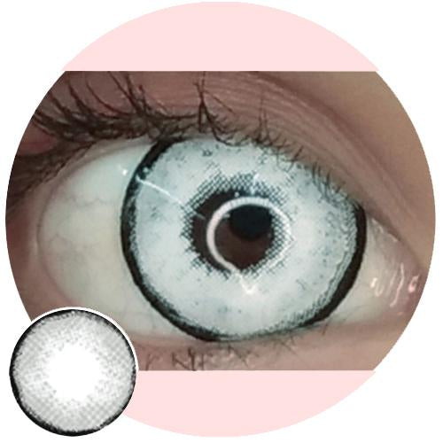 Kazzue Mini Sclera Zombified (1 lens/pack)-Mini Sclera Contacts-UNIQSO UK