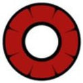 Kazzue Twilight Red (1 lens/pack)-Colored Contacts-UNIQSO UK
