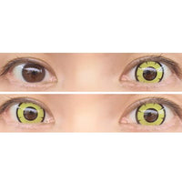 Kazzue Twilight Yellow (1 lens/pack)-Colored Contacts-UNIQSO UK