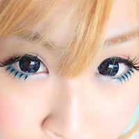 Kimchi Flora Blue (1 lens/pack)-Colored Contacts-UNIQSO UK
