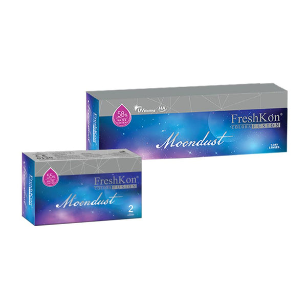 Freshkon Moondust Monthly (2 lenses/pack)-Colored Contacts-UNIQSO