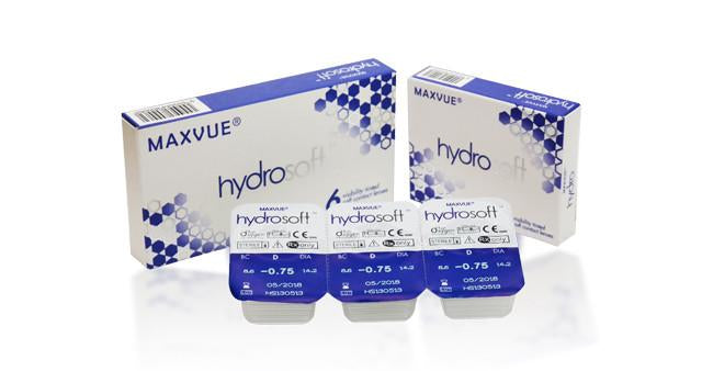 Max Hydrosoft Clear Contact Lens-Clear Contacts-UNIQSO