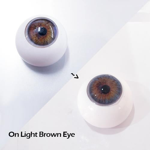 Western Eyes Mojito Blue (1 lens/pack)-Colored Contacts-UNIQSO