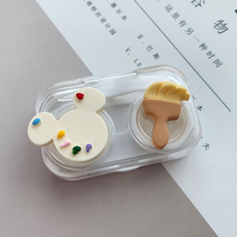 Mouse & Brush Leak Proof Lens Case-Lens Case-UNIQSO UK