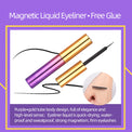 Natural Long Faux Mink Magnetic Eyelashes Full Kit Set (5 Pairs)-Magnetic Eyelash-UNIQSO UK