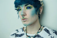 Phantasee Blue Black Sclera Contacts Thanos (2 lenses/pack)-Sclera Contacts-UNIQSO UK