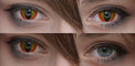 Phantasee Crazy Red Dragon Eyes (2 lenses/pack)-Crazy Contacts-UNIQSO UK