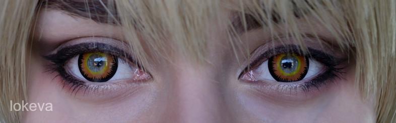 Phantasee Crazy Red Lestat Vampire (2 lenses/pack)-Crazy Contacts-UNIQSO UK
