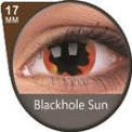 Phantasee Mini Sclera Lens Blackhole Sun (2 lenses/pack)-Mini Sclera Contacts-UNIQSO UK