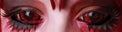 Phantasee Red Black Sclera Contacts Sunpyre (2 lenses/pack)-Sclera Contacts-UNIQSO UK