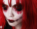 Phantasee Red Black Sclera Contacts Sunpyre (2 lenses/pack)-Sclera Contacts-UNIQSO UK