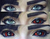 Phantasee Red Black Sclera Contacts Sunpyre (2 lenses/pack)-Sclera Contacts-UNIQSO UK