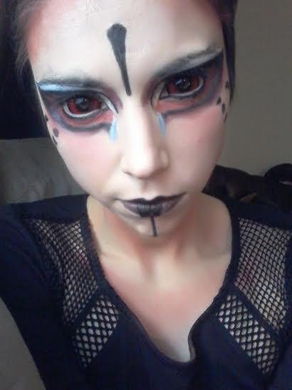 Phantasee Red Black Sclera Contacts Sunpyre (2 lenses/pack)-Sclera Contacts-UNIQSO UK