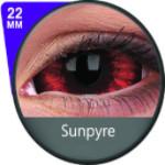 Phantasee Red Black Sclera Contacts Sunpyre (2 lenses/pack)-Sclera Contacts-UNIQSO UK