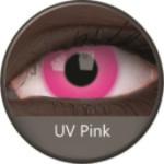 Phantasee UV Glow Crazy Lens Pink (2 lenses/pack)-UV Contacts-UNIQSO