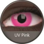 Phantasee UV Glow Crazy Lens Pink (2 lenses/pack)-UV Contacts-UNIQSO UK