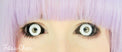Phantasee White Black Sclera Contacts Medusa (2 lenses/pack)-Sclera Contacts-UNIQSO UK