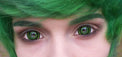 Sweety Mini Sclera Lens Green Goblin (1 lens/pack)-Mini Sclera Contacts-UNIQSO