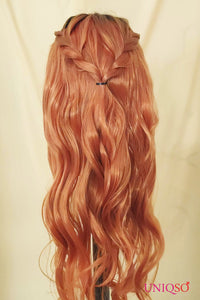 Premium Wig - Auburn Long Big Wave Lace Front Wig-Lace Front Wig-UNIQSO UK