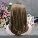 Premium Wig - Chocolate Layered Side Sweep Lace Front Wig-Lace Front Wig-UNIQSO UK