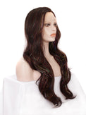 Premium Wig - Copper Blend Shiny Tinsel Lace Front Tinsel-Lace Front Wig-UNIQSO UK
