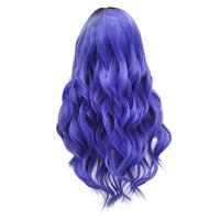 Premium Wig - Deep Root Neon Navy Lustrous Long Lace Front Wig-Lace Front Wig-UNIQSO UK