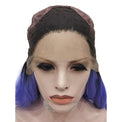 Premium Wig - Deep Root Neon Navy Lustrous Long Lace Front Wig-Lace Front Wig-UNIQSO UK