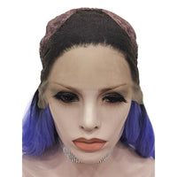 Premium Wig - Deep Root Neon Navy Lustrous Long Lace Front Wig-Lace Front Wig-UNIQSO UK