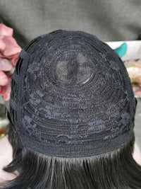 Premium Wig - Ebony Timeless Bob in Shoulder Length Lace Front Wig-Lace Front Wig-UNIQSO UK