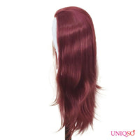 Premium Wig - Fiery Cinnamon Side Sweep Extra Long Lace Front Wig-Lace Front Wig-UNIQSO UK