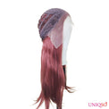 Premium Wig - Fiery Cinnamon Side Sweep Extra Long Lace Front Wig-Lace Front Wig-UNIQSO UK