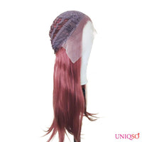 Premium Wig - Fiery Cinnamon Side Sweep Extra Long Lace Front Wig-Lace Front Wig-UNIQSO UK