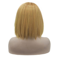 Premium Wig - Khaki Lemon Medium Straight Lace Front Wig-Lace Front Wig-UNIQSO UK