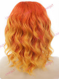 Premium Wig - Lace Front Cherry Red Wig (Cascading Curls)-Lace Front Wig-UNIQSO UK