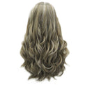 Premium Wig - Long Tinsel Grey Ombre Lace Front Wig-Lace Front Wig-UNIQSO UK