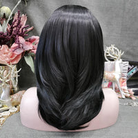 Premium Wig - Midnight Glams in Medium Length Lace Front Wig-Lace Front Wig-UNIQSO UK