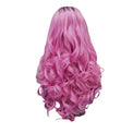 Premium Wig - Mulberry Gradient Long Bouncy Lace Front Wig-Lace Front Wig-UNIQSO UK