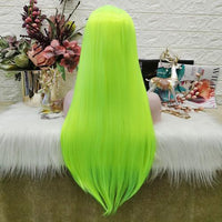 Premium Wig - Neon Yellow Silky Straight Lace Front Wig-Lace Front Wig-UNIQSO UK