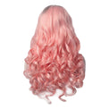 Premium Wig - Rooted Candy Pink Long Lace Front-Lace Front Wig-UNIQSO UK