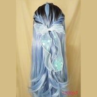 Premium Wig - Rooted Glacier Blue Long Straight Lace Front Wig-Lace Front Wig-UNIQSO UK