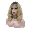 Premium Wig - Rooted Sunflower Fringe in Shoulder Length Wave Lace Front Wig-Lace Front Wig-UNIQSO UK