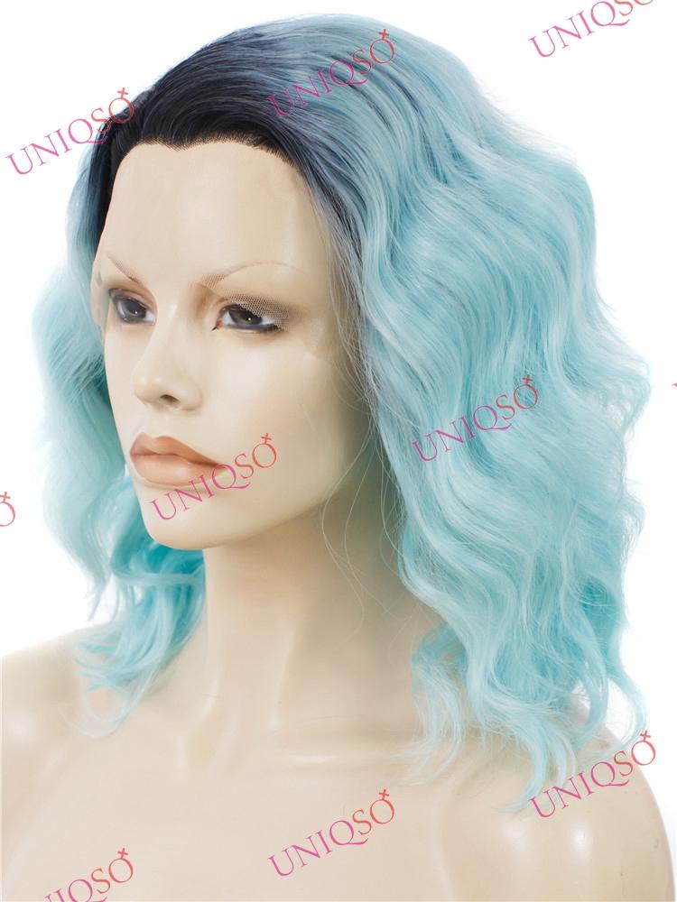Premium Wig - Short Hippy Lace Front Curly Wig-Lace Front Wig-UNIQSO UK