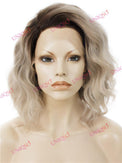 Premium Wig - Sugarcane Lace Front with Deep Nutmeg Roots-Lace Front Wig-UNIQSO UK