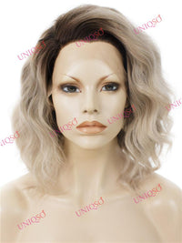 Premium Wig - Sugarcane Lace Front with Deep Nutmeg Roots-Lace Front Wig-UNIQSO UK