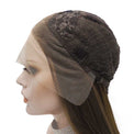 Premium Wig - Two-tone Tortilla Brown Long Straight Lace Front Wig-Lace Front Wig-UNIQSO UK